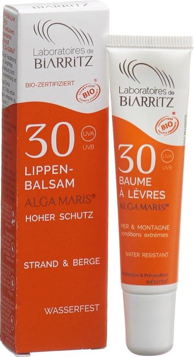Actual product image Laboratoires de Biarritz Alga Maris (Suntan cream, SPF 30, 15 ml, 27 g)