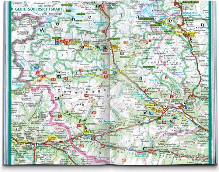 Produktbild Wanderführer 5620 Osttirol, Venediger- und Glocknergruppe, Defereggental, Lienzer (Deutsch, Kompass Reiseführer, 2022)