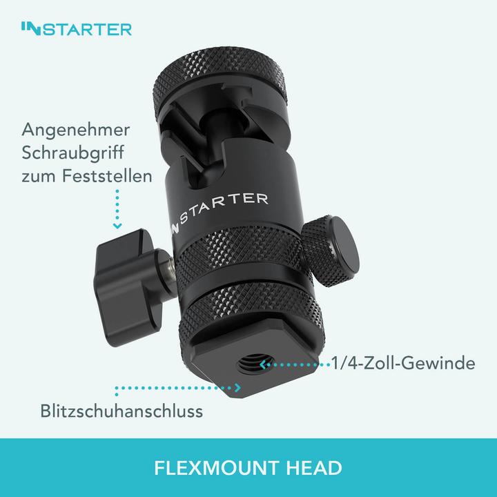 Immagine prodotto Wiltec Testa FlexMount (Testa sferica)