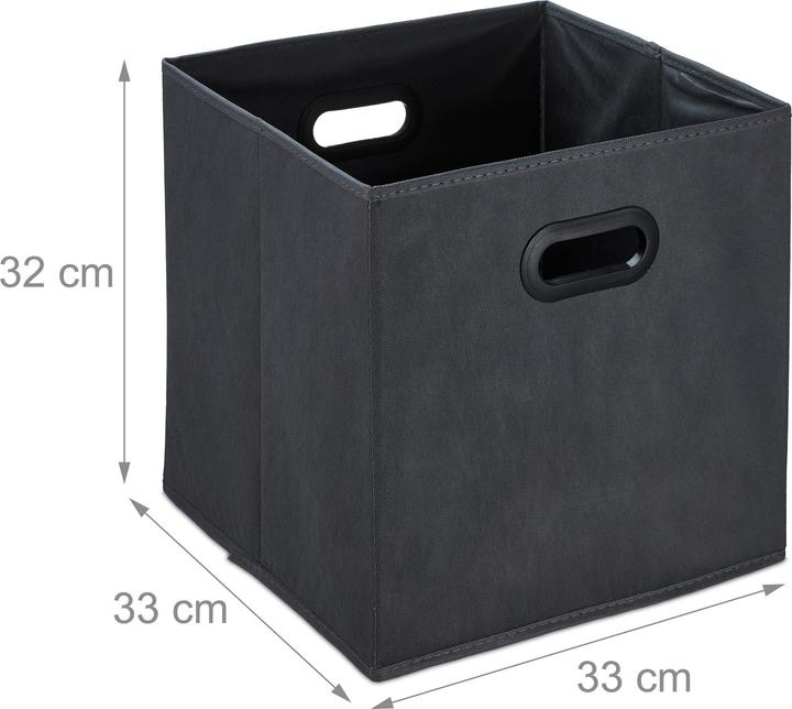 Image du produit Relaxdays Boîtes pliantes (33 x 33 x 32 cm)