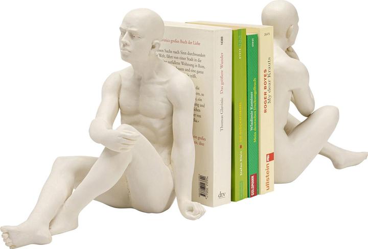 Actual product image Kare Design Buchstütze Meditating Man (2/Set)