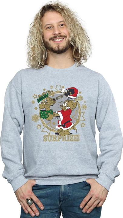 Produktbild Tom & Jerry Christmas Surprise Sweatshirt (L)