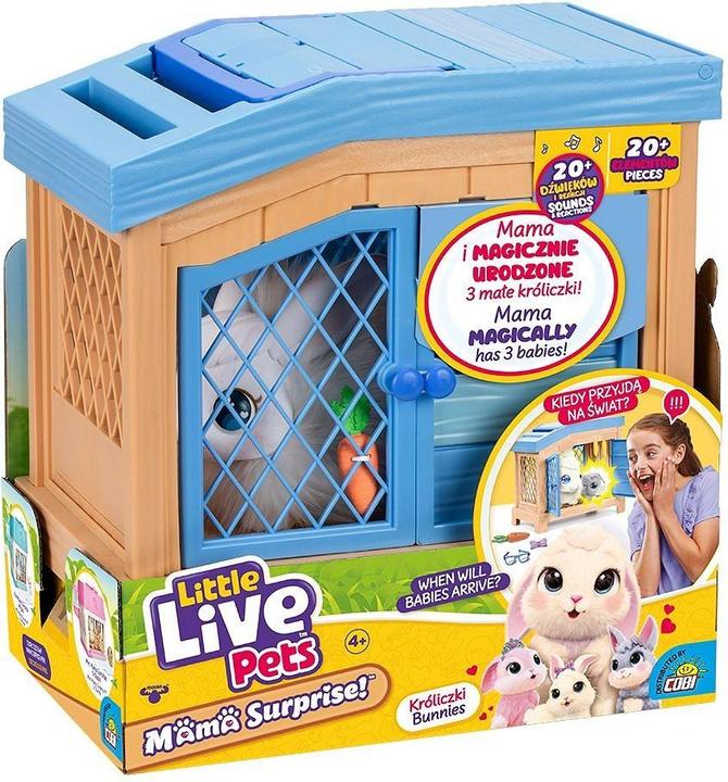 Actual product image Cobi LITTLE LIVE PETS Mummy surprise rabbit 26593
