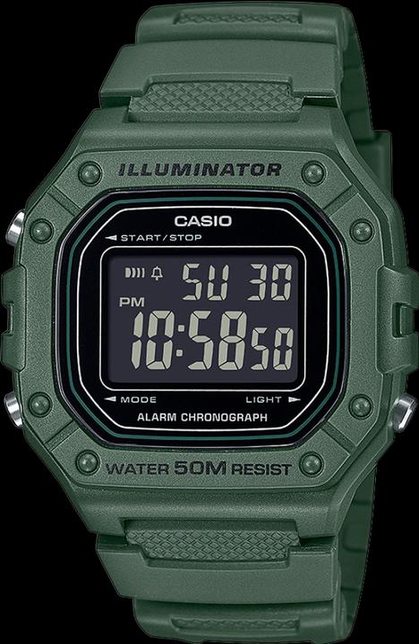 Casio W-218H-3BVEF (Digitaluhr, 43.20 mm)