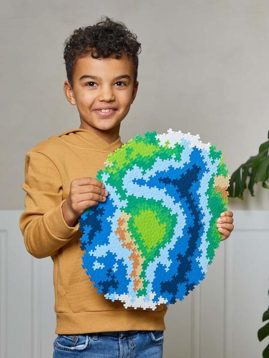 Image du produit Plus-Plus Puzzle By Number Earth 800pcs - (3914) (800 pièces)