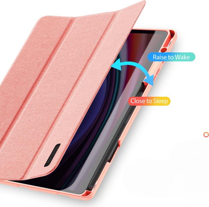 Actual product image Dux Ducis Domo Series Leather Book Cover Case (Galaxy Tab S9+, Galaxy Tab S10+, Galaxy Tab S9 FE+)