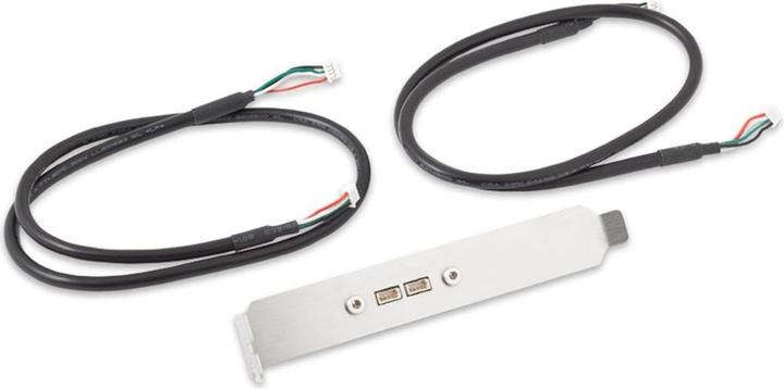 Actual product image Aqua Computer Aquacomputer RGBpx Slot Aperture for Two RGBpx Connections