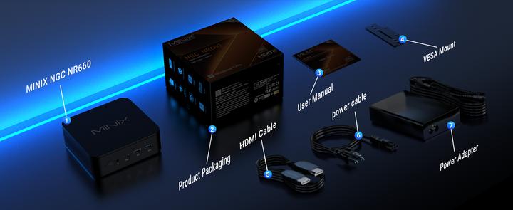 Image du produit Minix NR660 (AMD Ryzen 5 6600H, 16 Go, 512 Go)