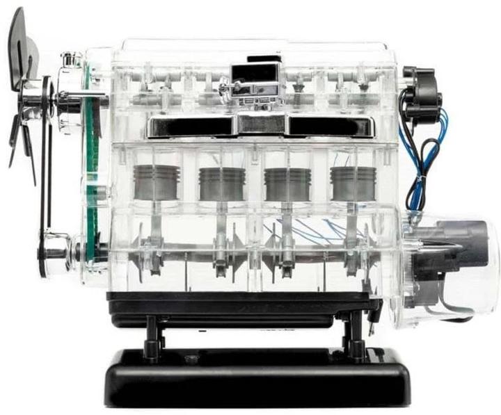 Actual product image Franzis 4-cylinder engine
