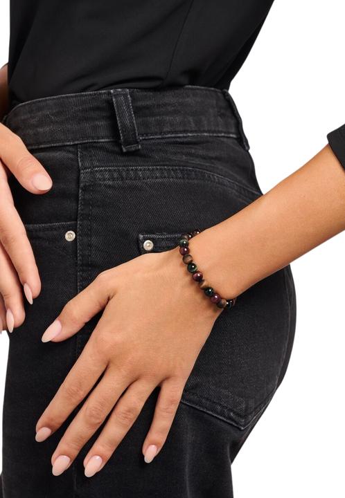 Produktbild Thomas Sabo Talisman Armband mit Tigerauge Beads (19 cm, 925er Silber)