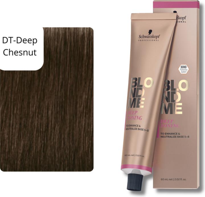 Produktbild Schwarzkopf Professional BlondMe Deep Toning Deep Chesnut (Chestnut)