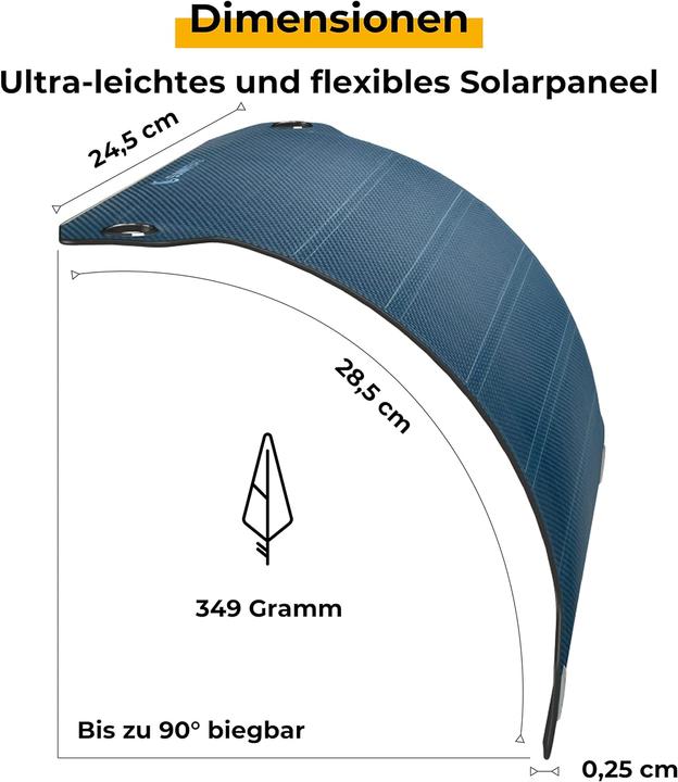 Image du produit Sunny Bag Panneau solaire flexible (6 W, 0.20 kg)