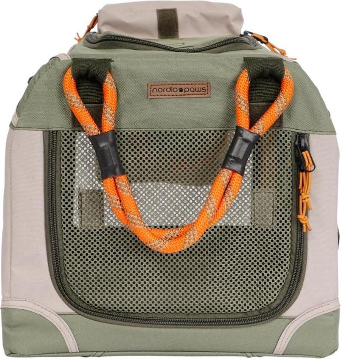 Actual product image Nordic Paws Soft dogcrate, Army M 76,5 x 50,5 x 48 cm. - (7000241012551) (Dog)