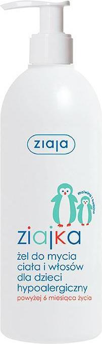 Ziaja Ziajka Body And Hair Washing Gel For Children Hypoallergenic 400Ml (Körpergel, 400 ml)