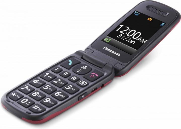 Produktbild Panasonic KX-TU446EXR 2G (0.03 GB, Rot, 2.40", Single SIM, 2G)