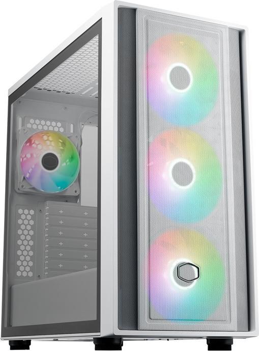 Image du produit Cooler Master MasterBox 600 blanc (ATX, ITX, mATX, E-ATX)