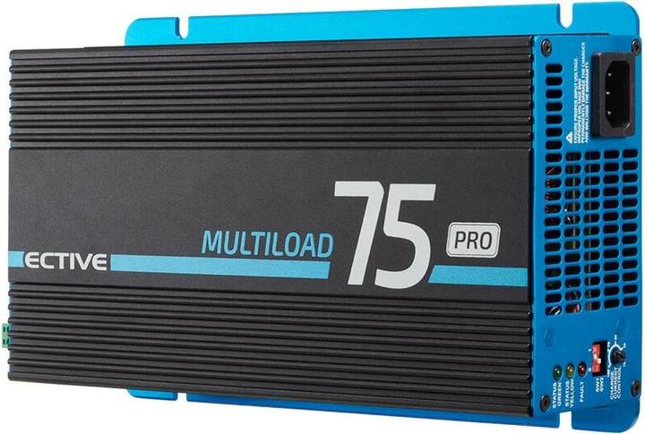 Image du produit Ective Multiload PRO 12V 75A et 24V 37A Chargeur de batterie pour Gel AGM LiFePO4 (12V, 24V, 75 A)