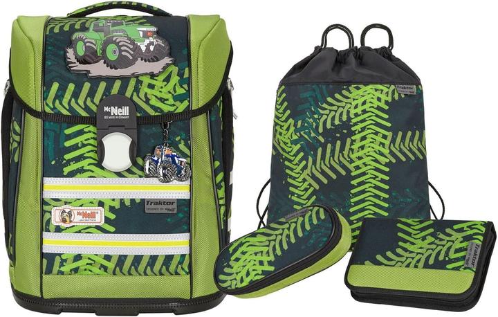 Mc Neill Schulranzen-Set ERGO PRIMERO 963822000 TRAKTOR McLight 4-teilig (20 l)