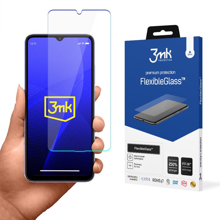 Produktbild 3MK Xiaomi Redmi 12C - FlexibleGlass? (1 Stück, Xiaomi Redmi 12C)
