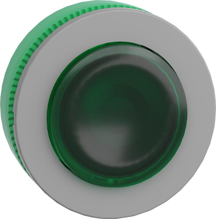 Actual product image Schneider Electric Illuminated push-button, front, plastic, ZB5FH33C0