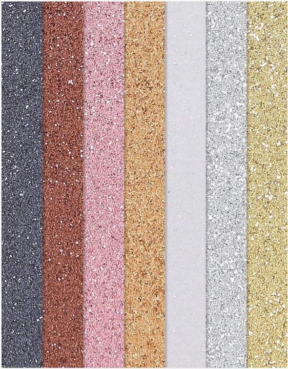 Immagine prodotto I Am Creative Glitterpapier Set (100 g/m², 10 x)