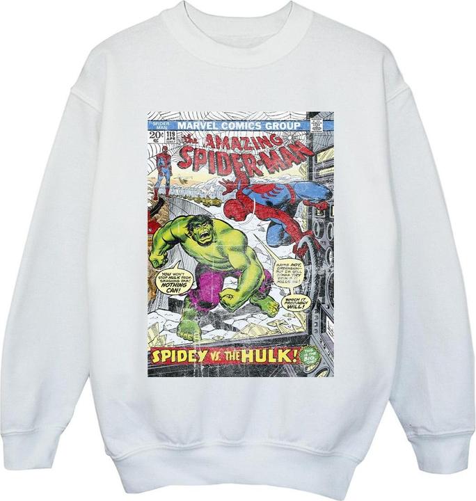 Produktbild SpiderMan VS Hulk Cover Sweatshirt Mädchen (116)