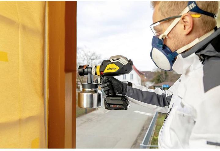 Actual product image Wagner FinishControl 4000 18V cordless paint spray gun 370 W