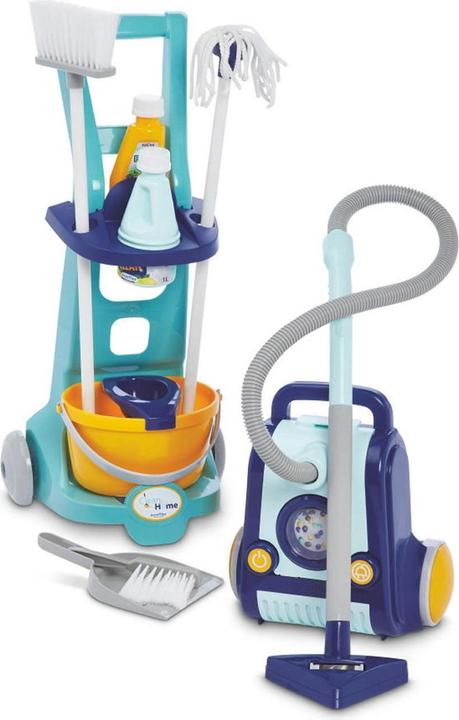 Produktbild Ecoiffier Clean Home Reinigungswagen mit Staubsauger