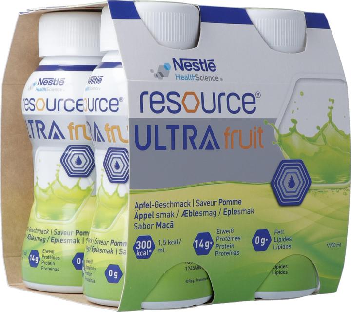 Nestlé Health Science Ultra Fruit Apfel (4 Stück, 1008 g)