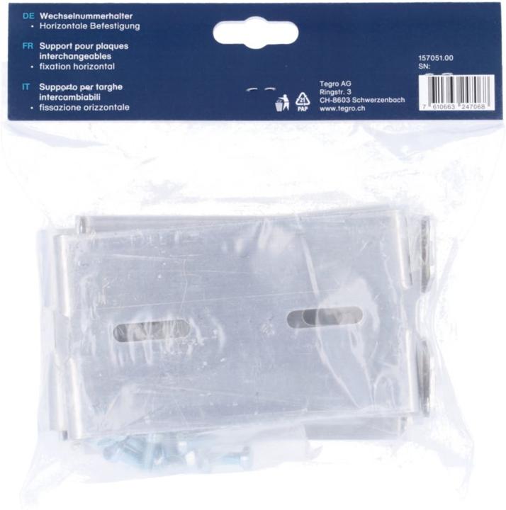 Produktbild Cartrend Wechselnummerhalter (Front + Heck)