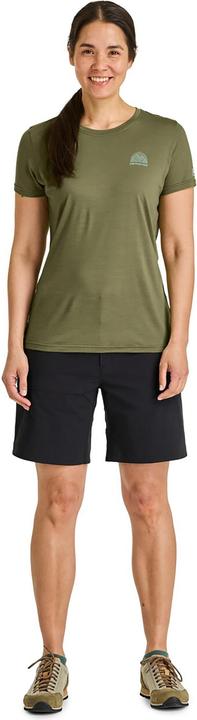 Actual product image Ortovox Women's 120 Cool Tec Mountain Stripe T-Shirt (XL)