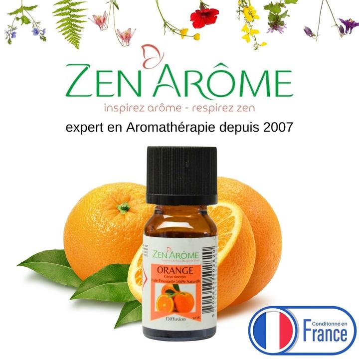 Image du produit Zen Arôme Parfum d'intérieur Huile essentielle orange douce Huile aromatique No.35