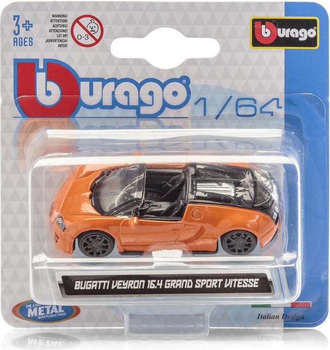Image du produit Bburago Burago autos en métal 1/64 assortis