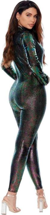 Actual product image Forplay Reptilien Catsuit schwarz (S, M)