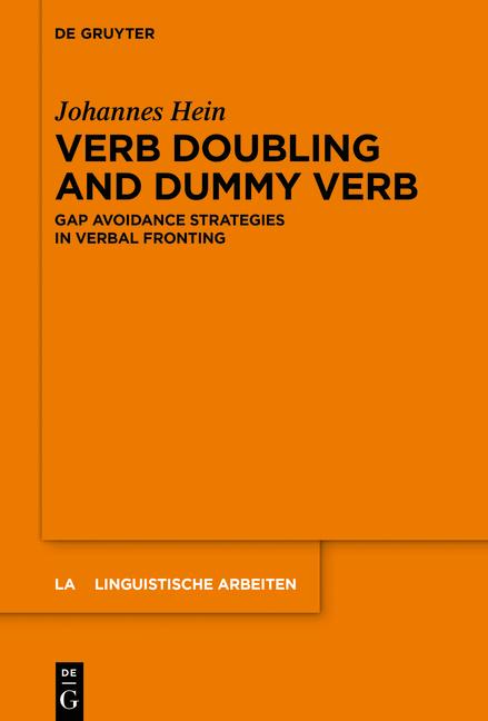 Produktbild Verb Doubling and Dummy Verb (Deutsch, Johannes Hein, 2022)
