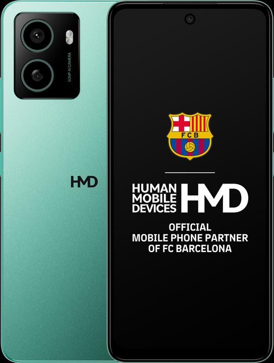 HMD Pulse Plus (128 GB, Glacier Green, 6.56", Single SIM, 50 Mpx, 4G)