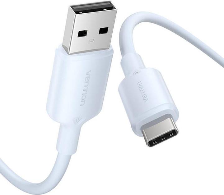Image du produit Vention USB 2.0 A to USB-C 3A cable CTQLH 2M (blue) (2 m, USB 2.0, 60 W)