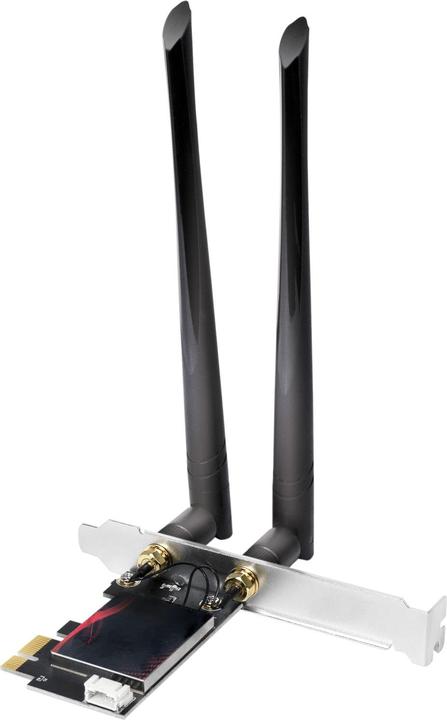 Produktbild LogiLink PCI-Express Karte, WI-FI 6E &, BT5.0 (PCI-E x1)
