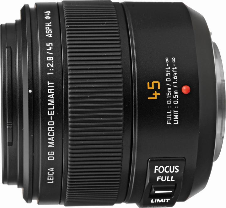 Immagine prodotto Panasonic 45mm f/2.8 Leica DG Macro Elmarit Mega OIS (Micro Four Thirds, Micro Four Thirds)