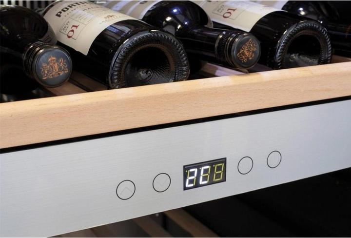 Immagine prodotto Caso WineMaster 126 Wine Cooler con compressore indipendente in acciaio inossidabile 126 Bottiglie