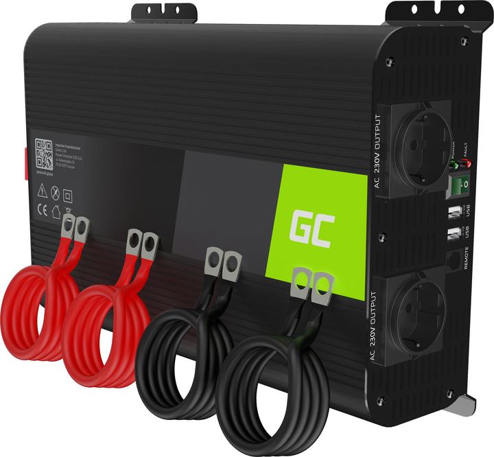 Immagine prodotto GreenCell Inverter auto Pro a tensione sinusoidale pura