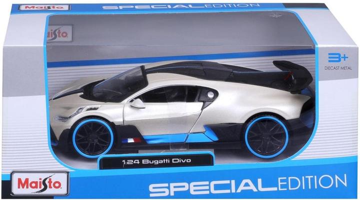 Image du produit Maisto Bugatti Divo 1/24 blanc métallisé
