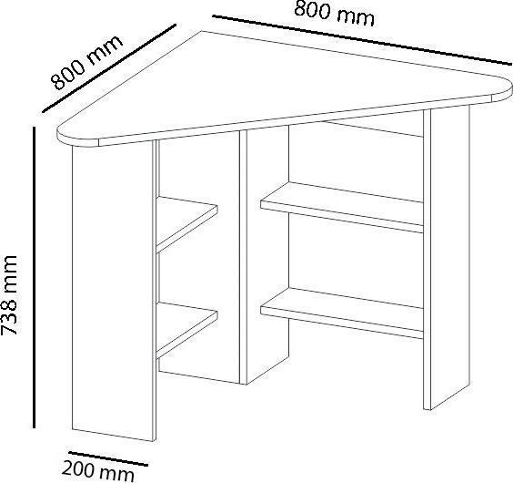 Actual product image Kalune Design Raegan (80 x 74 x 80 cm)