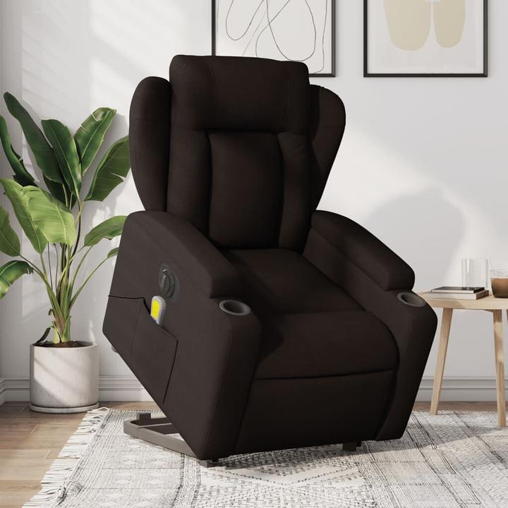 Immagine prodotto VidaXL Poltrona massaggiante elettrica con tessuto di supporto