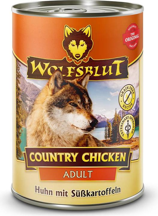 Produktbild Wolfsblut Hunde-Nassfutter (Adult, 6 Stk., 395 g)