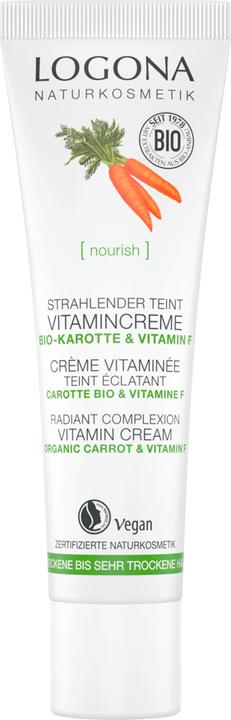 Actual product image Logona Face Cream Radiant Complexion Vitamin Cream 30 ml (30 ml)