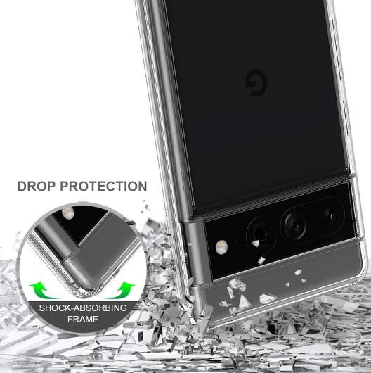 Actual product image JT Berlin BackCase Pankow Clear Google Pixel 7 Pro transparent (Google Pixel 7 Pro)
