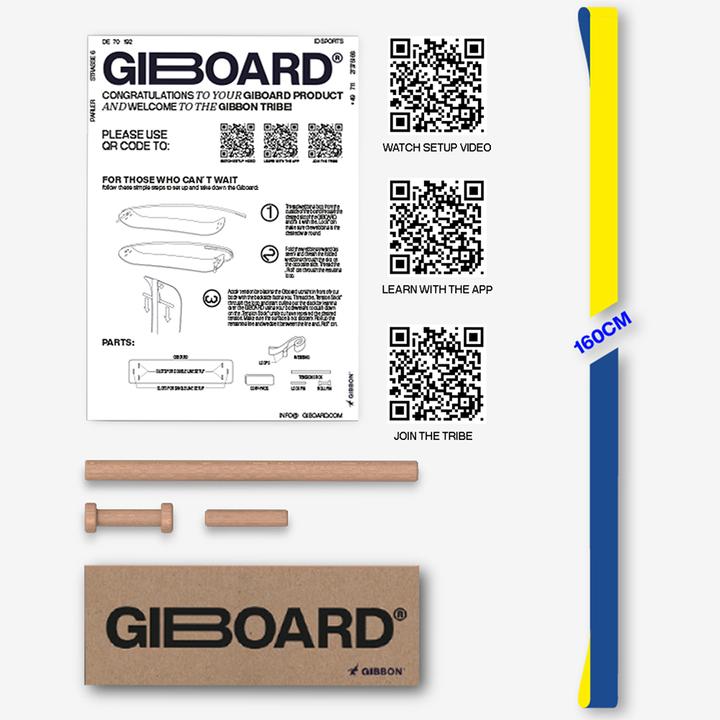 Actual product image Gibbon Giboard Webbing Flow (1.60 m)