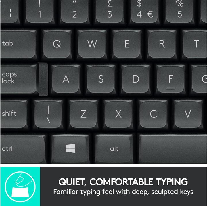 Actual product image Logitech MK545 Advanced (CH, Wireless)