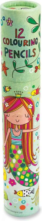 Image du produit Rachel Ellen Crayons de couleur sirène 12 pièces (Vert clair, 12 x)